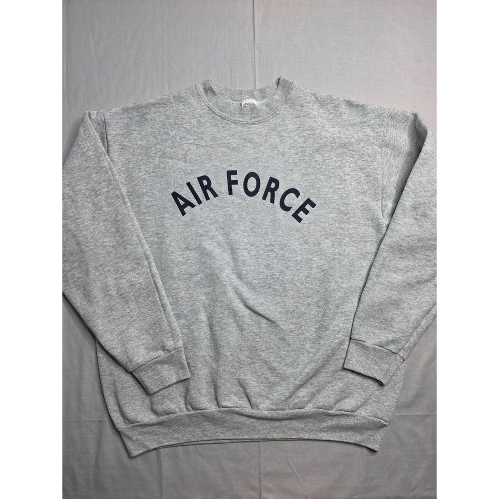 Campbellsville Apparel Company Sweatshirt Men's Medium Gray Cotton Fleece Lined
